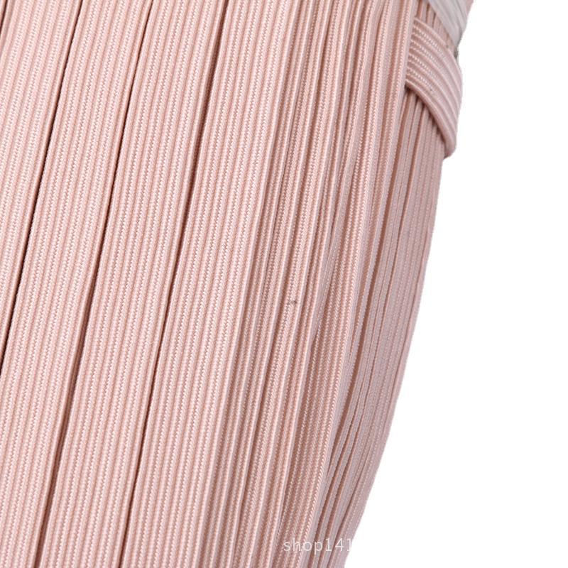 [Factory Direct Supply] Spot Supply Multiple Specifications Color Elastic Band Knitting Elastic Cord Edge Covered Rubber Band