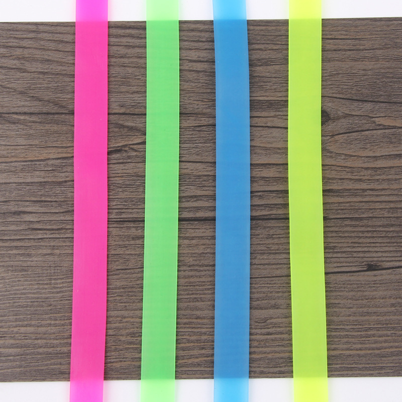 Children Jumping Rubber Band Children&#039;s Freight Exercise Color Elastic Widen and Thicken Extracurricular Skipping Rubber Band Factory Wholesale