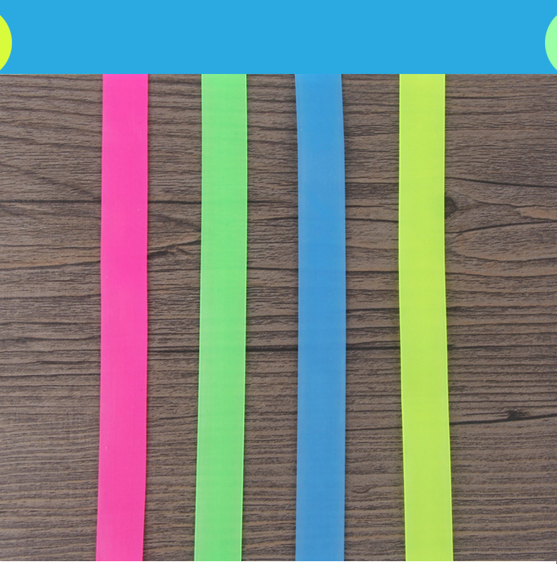 Children Jumping Rubber Band Children's Freight Exercise Color Elastic Widen and Thicken Extracurricular Skipping Rubber Band Factory Wholesale