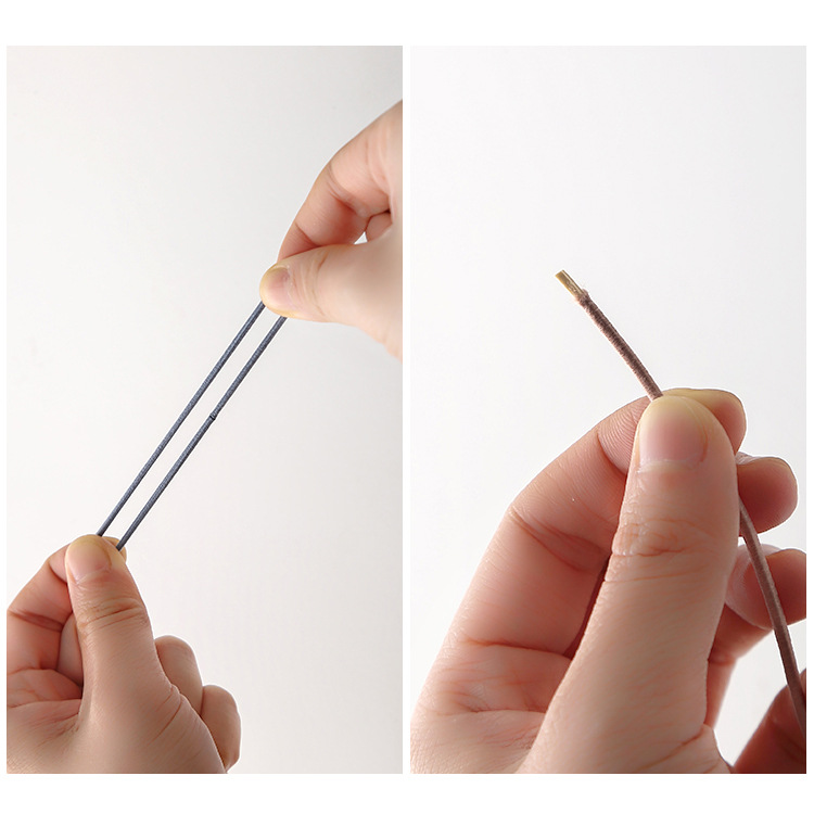 Online Influencer Head String Ins Simple Small Circle Thin Hair Rope Girl Tie Hair Elastic Rubber Band Basic Hair Ring Headdress