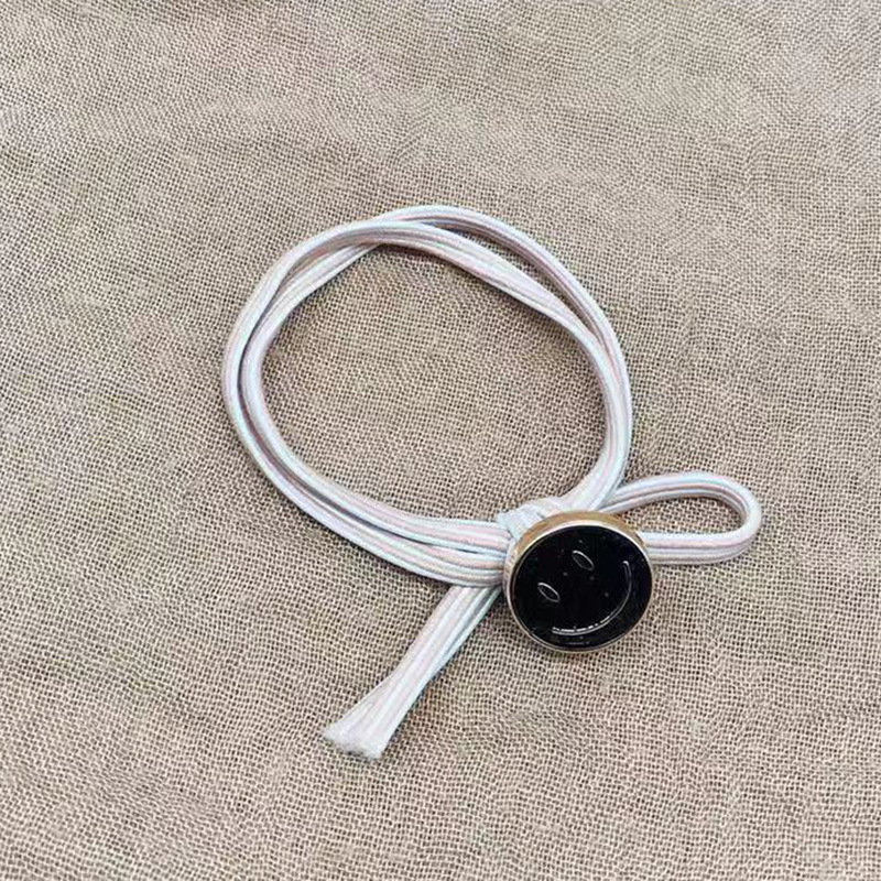South Korea Dongdaemun Hot Sale Striped Rubber Band Girl High Elastic Five-Pointed Star Smiley Face Accessories Hair Band Wholesale South Korea Dongdaemun Hot Sale Striped Rubber Band Girl High Elastic Five-Pointed Star Smiley Face Accessories Hair Band Wholesale