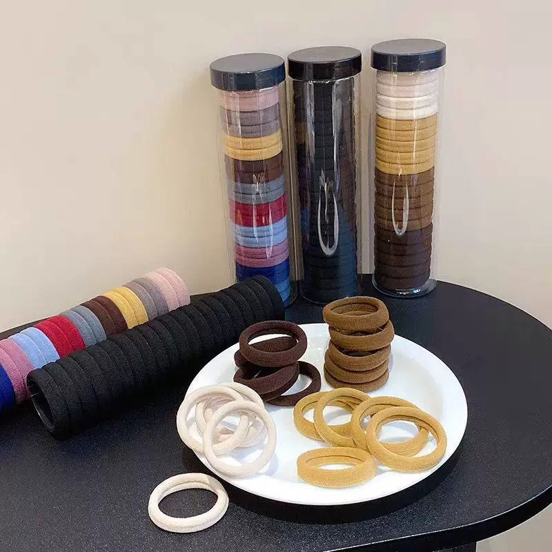 Seamless Hairband High Elastic Rubber Band Adult Hair Tie Thick Hair Rope Female Hair Tie Korean Ornament Seamless Hairband High Elastic Rubber Band Adult Hair Tie Thick Hair Rope Female Hair Tie Korean Ornament
