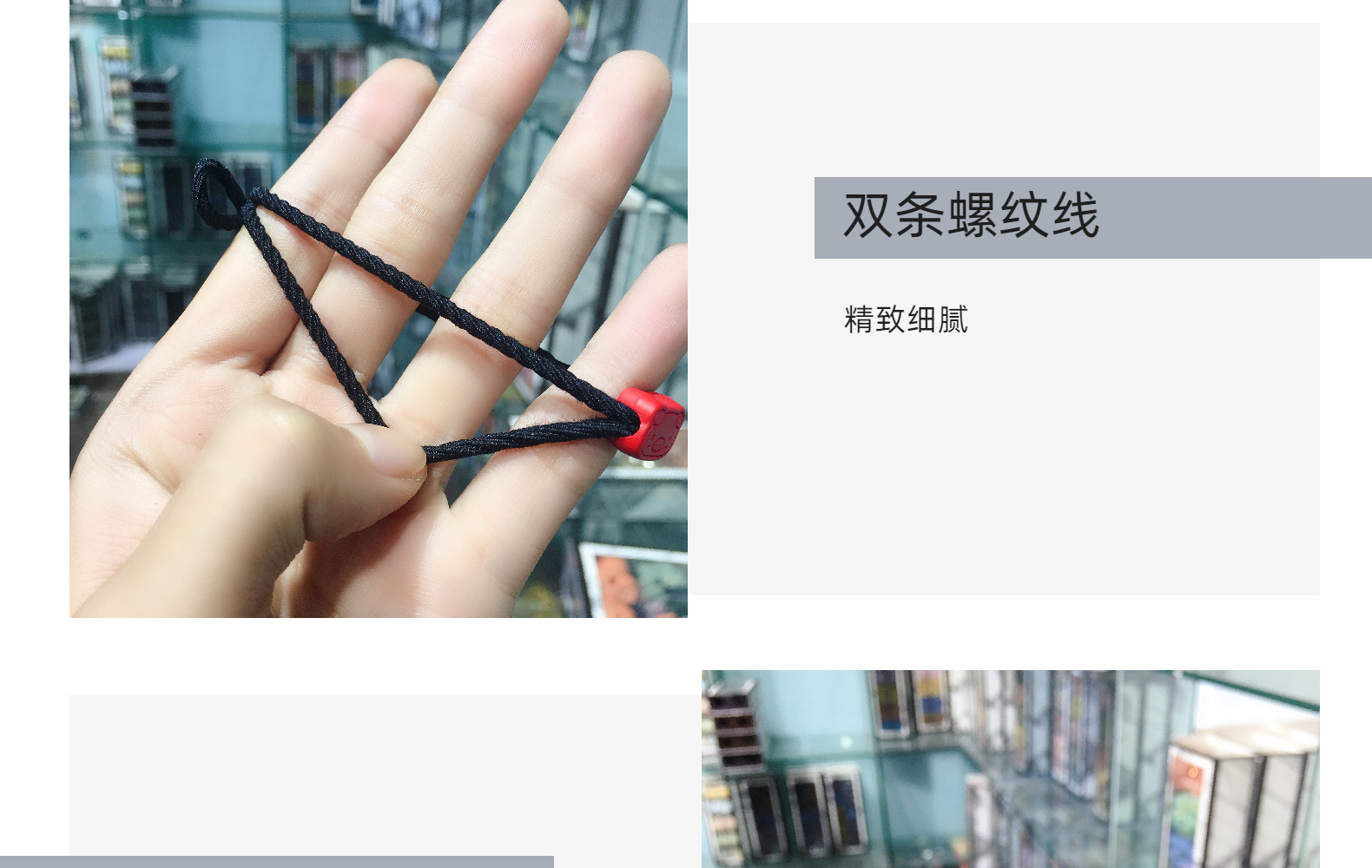 Online Influencer Headdress Whole Chinese Style Headband Simple Knot Rubber Band Basic High Elastic Bracelet DualUse