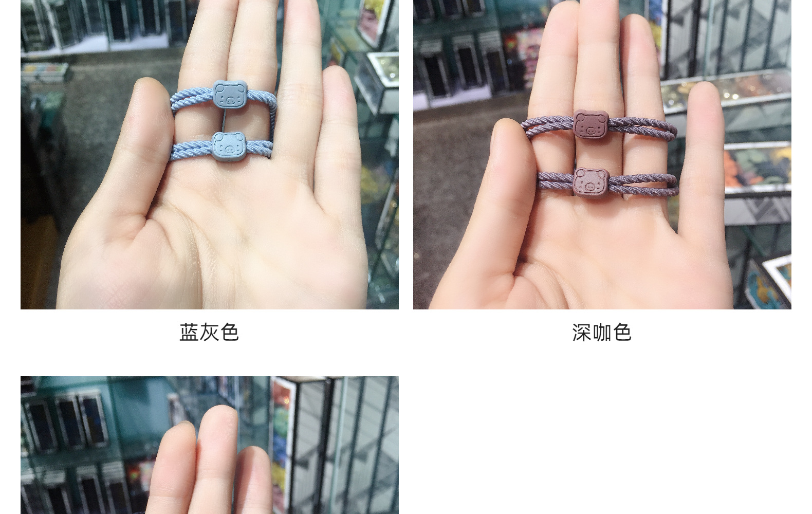 Online Influencer Headdress Whole Chinese Style Headband Simple Knot Rubber Band Basic High Elastic Bracelet DualUse