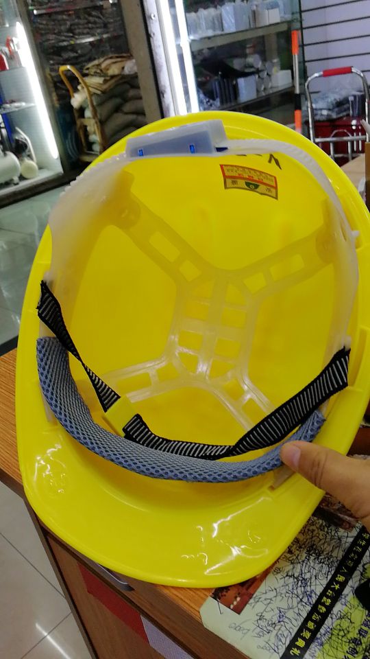Protective helmet plastic cap PE Safety helmet glass