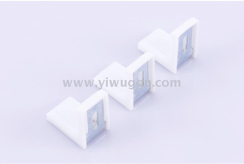 Plastic cap Angle code 90 degrees thickened cabinet Angle code furniture connector 7 type plastic Angle iron 