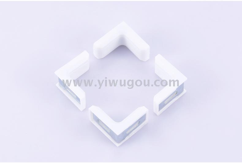 Plastic cap Angle code 90 degrees thickened cabinet Angle code furniture connector 7 type plastic Angle iron 