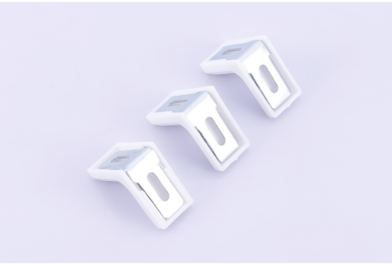 Plastic cap Angle code 90 degrees thickened cabinet Angle code furniture connector 7 type plastic Angle iron 