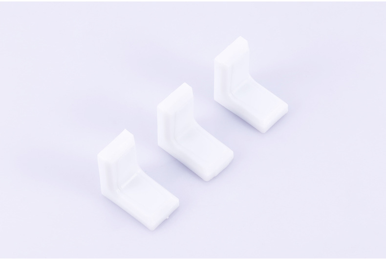 Plastic cap Angle code 90 degrees thickened cabinet Angle code furniture connector 7 type plastic Angle iron 