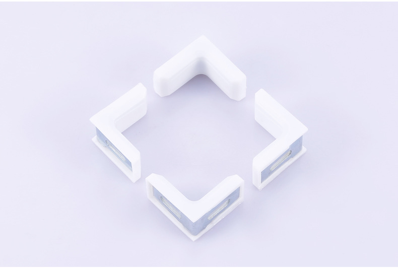 Plastic cap Angle code 90 degrees thickened cabinet Angle code furniture connector 7 type plastic Angle iron 