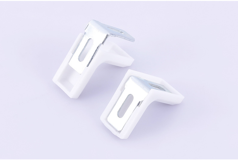 Plastic cap Angle code 90 degrees thickened cabinet Angle code furniture connector 7 type plastic Angle iron 