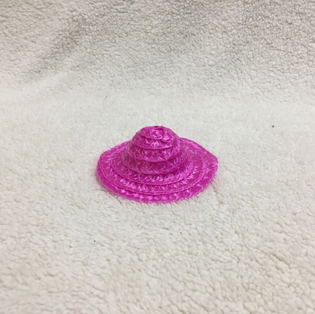 Toy pet decorative Hat plastic cap PP Cap small straw hat