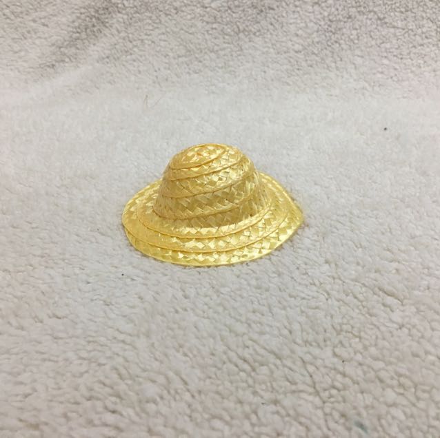 Toy pet decorative Hat plastic cap PP Cap small straw hat