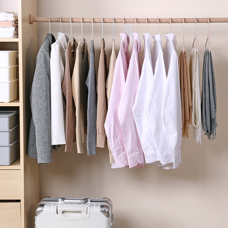 Clothing plastic non-slip T-shirt clothing hanger clothing direct sales direct adult Clothes household Clothes hang Factory direct sale