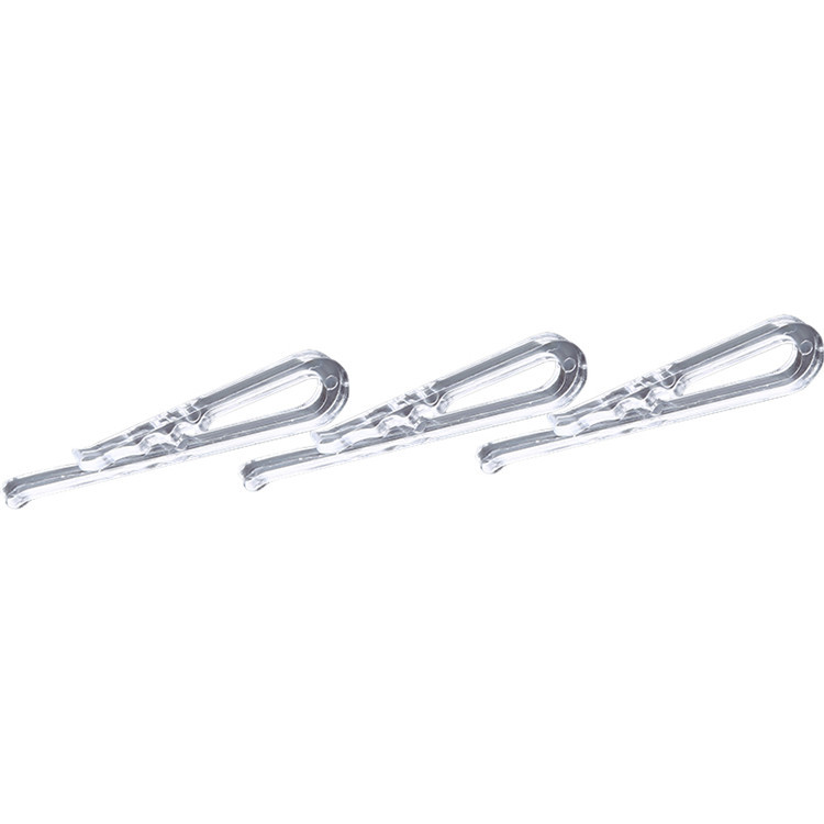 Hidden Undergarment Clip Toothed Plastic Tooth-like Clip Clothing Clothes Clipped Button Fixed Skirt Clip Anti-Wrinkle Packaging Accessories Shirt Clip
