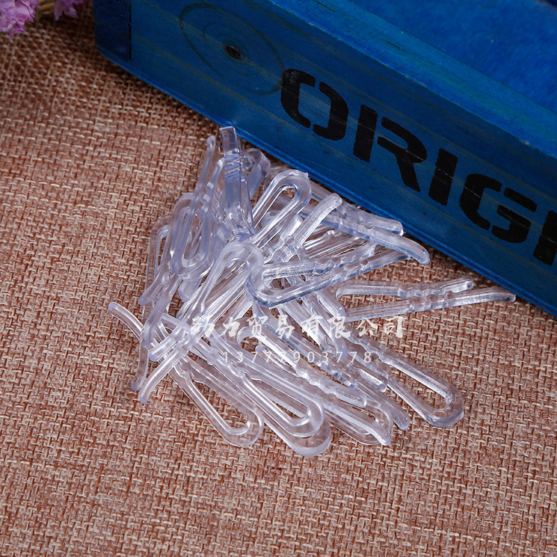 Hidden Undergarment Clip Toothed Plastic Tooth-like Clip Clothing Clothes Clipped Button Fixed Skirt Clip Anti-Wrinkle Packaging Accessories Shirt Clip