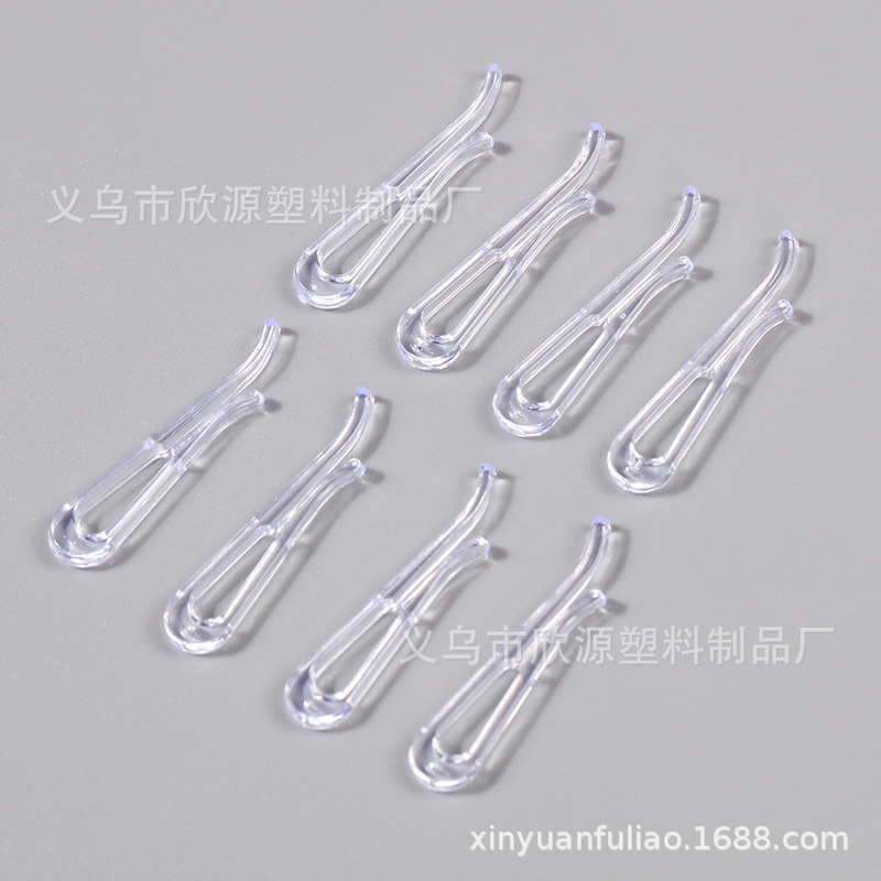Spot Factory Direct Sales Shirt Clip Plastic Buckle Clip Shirt U-Shaped Non-Slip Clothes&#039; Packaging Factory Wholesale Customization