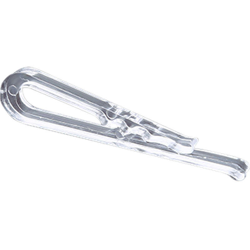 Wholesale Shirt Clip Plastic Buckle Clip Shirt Clip Toothed Transparent Clothes Shirt Clipped Button Packaging Accessories Wholesale