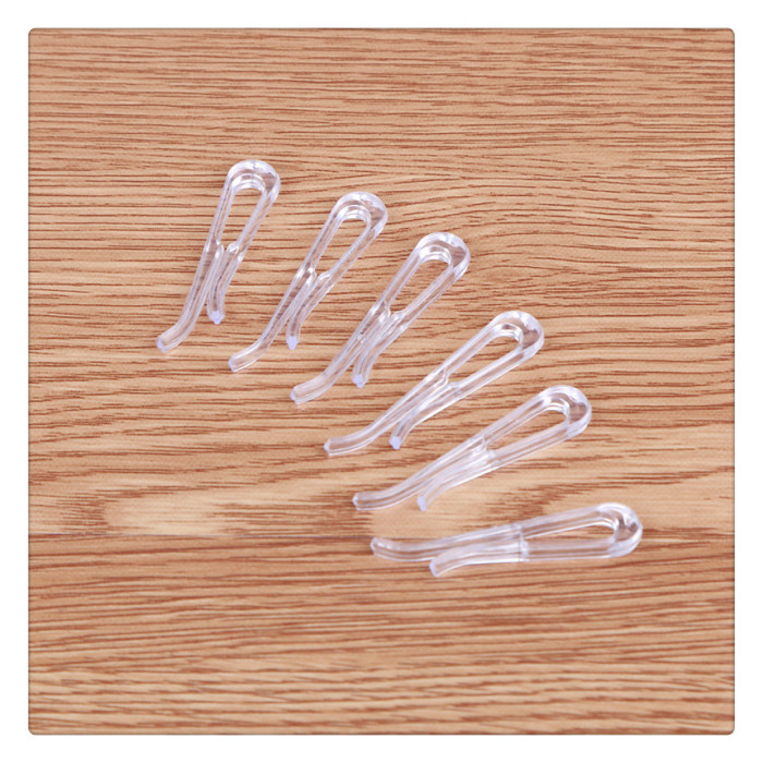 Toothless Small Size Underwear Clip Plastic Clip Shirt Fixed Clip Transparent Hidden Undergarment Clip 3.8 Toothless Small Size Underwear Clip Plastic Clip Shirt Fixed Clip Transparent Hidden Undergarment Clip 3.8