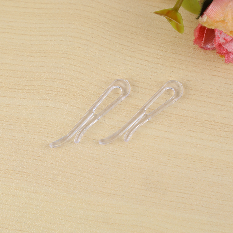 Manufacturer&#039;s direct selling shirt clip without teeth small size clip plastic shirt clip fixed transparent shirt clip