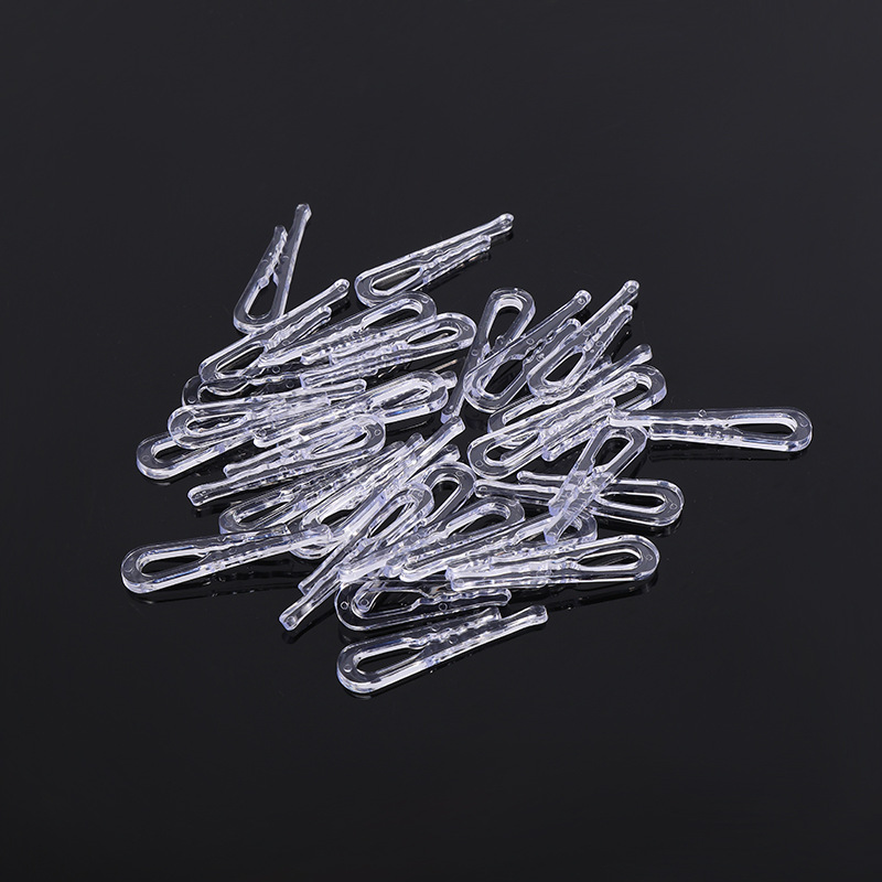 Hidden Undergarment Clip Non-Slip Plastic Tooth-like Clip Clothing Clothes Clipped Button Fixed Skirt Clip Anti-Wrinkle Packaging Accessories Shirt Clip
