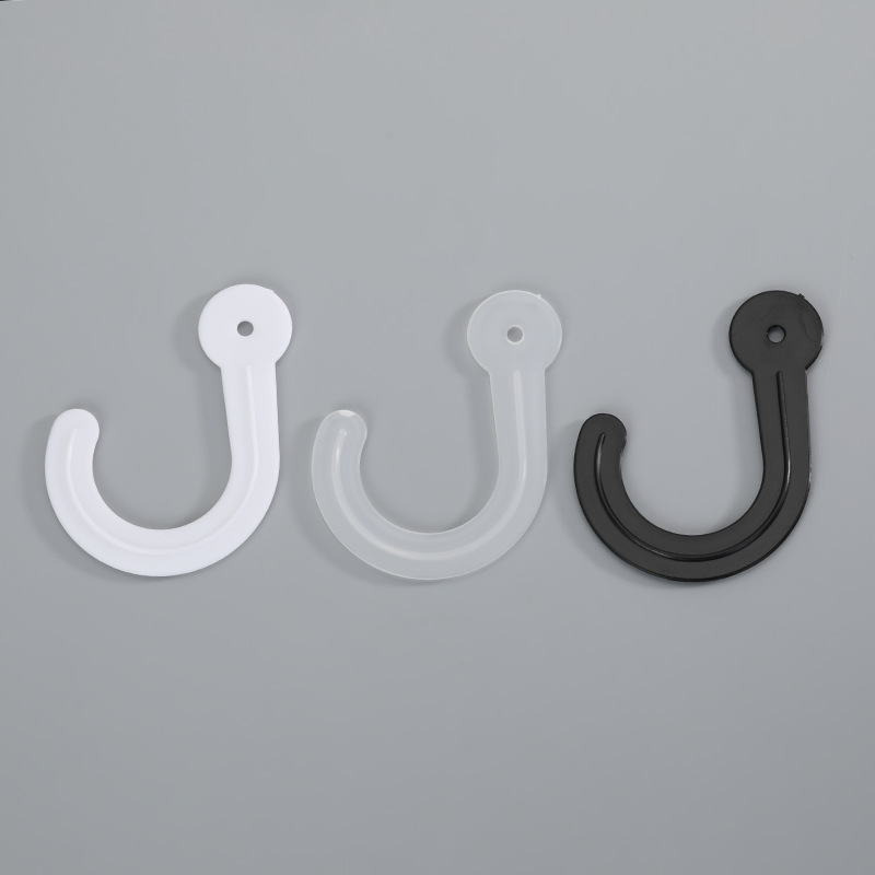 Black White Gray Plastic Pp Hook Clothes Display Box Hook Creative Simple Socks Hoy Shopping Mall Clothes&#039; Packaging Hanger