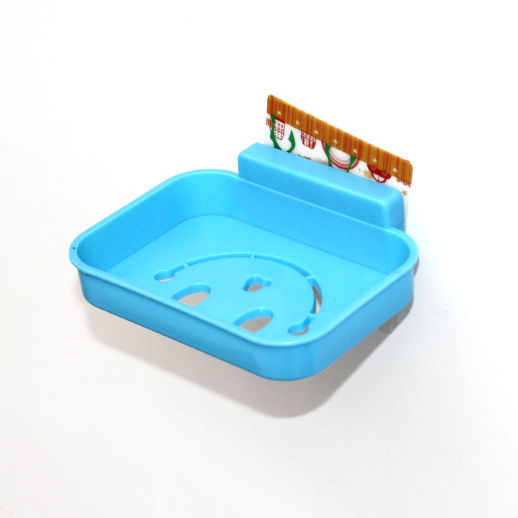 Manufacturers direct marketing creative plastic face - free hook linked bar soap box Manufacturers direct marketing creative plastic face - free hook linked bar soap box