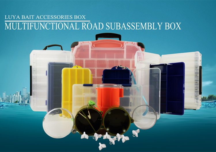 Cross-Border Hot Selling Plastic Fly Fly Hook Box Fishhook Box Hook Box Insect Road Yafei Fishing Bait Box Wool Hook Accessory Box