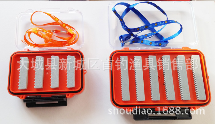 Cross-Border Hot Selling Plastic Fly Fly Hook Box Fishhook Box Hook Box Insect Road Yafei Fishing Bait Box Wool Hook Accessory Box