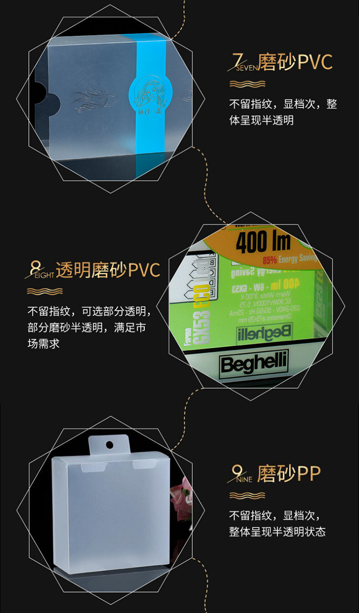 Customized Folding PVC Transparent Packing Box Pp Frosted Twill Plastic PET Plastic Box Hook Gift Color Printing Customized Folding PVC Transparent Packing Box Pp Frosted Twill Plastic PET Plastic Box Hook Gift Color Printing
