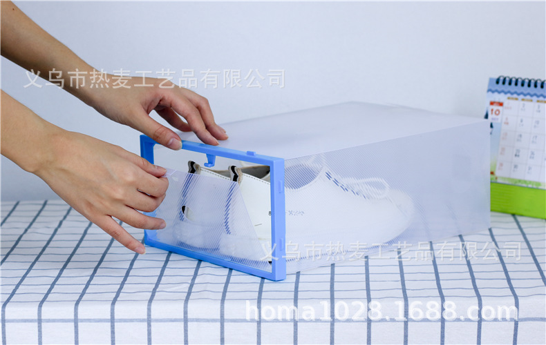 Hot Wheat Manufacturer Pp Plastic Thickened Men and Women Transparent Shoe Box Color Box Sundries Shoe Cabinet Hook Storage Box Hot Wheat Manufacturer Pp Plastic Thickened Men and Women Transparent Shoe Box Color Box Sundries Shoe Cabinet Hook Storage Box