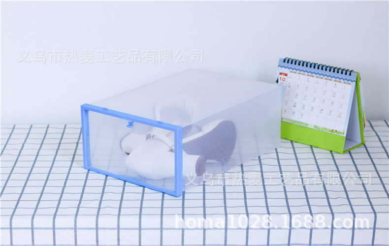 Hot Wheat Manufacturer Pp Plastic Thickened Men and Women Transparent Shoe Box Color Box Sundries Shoe Cabinet Hook Storage Box Hot Wheat Manufacturer Pp Plastic Thickened Men and Women Transparent Shoe Box Color Box Sundries Shoe Cabinet Hook Storage Box