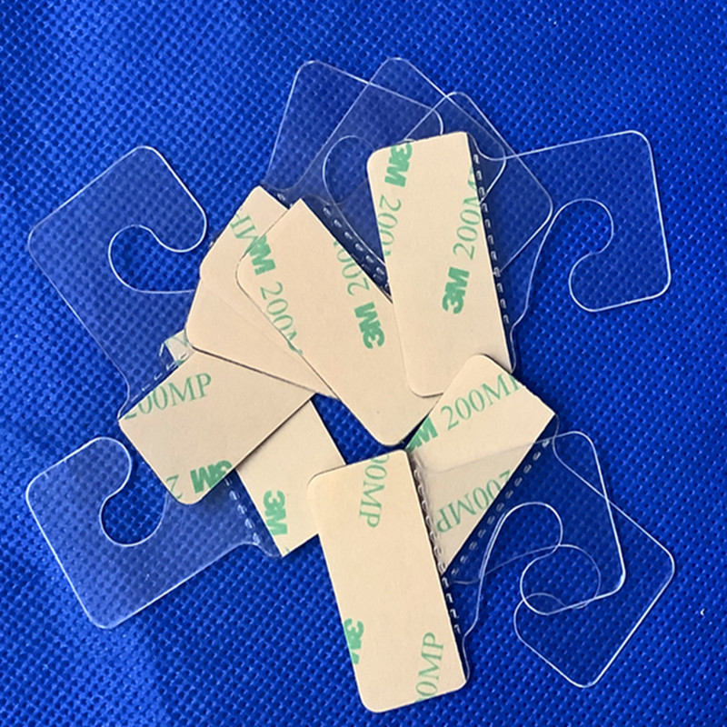 PVC Aircraft Hole Packing Box Showing Stand Hook Plastic Hook Self-Adhesive Traceless Quantity Discount