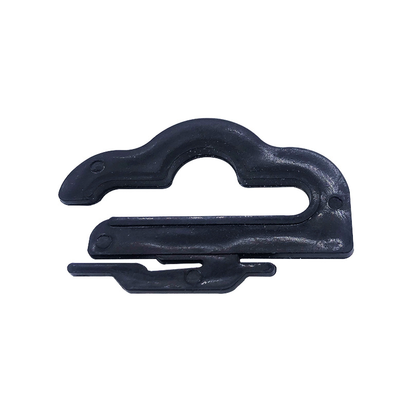 Black and White Plastic Hook Creative Personalized and Cute Cloud Sock Packing Hanger Clothes Display Box Hook Manufacturer Batch