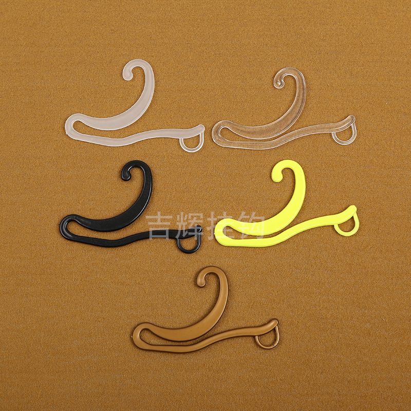 Factory Wholesale Clothes Display Box Hook Towel Socks Plastic Hanging Rack Socks Packaging Bag Multi-Color Display Stand