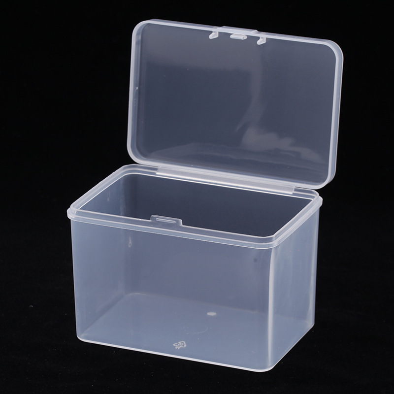 Factory Wholesale Rectangular Transparent Plastic Box Pp Plastic Box Hardware Parts with Lid Small Cardboard Storage Box Customizable Factory Wholesale Rectangular Transparent Plastic Box Pp Plastic Box Hardware Parts with Lid Small Cardboard Storage Box Customizable