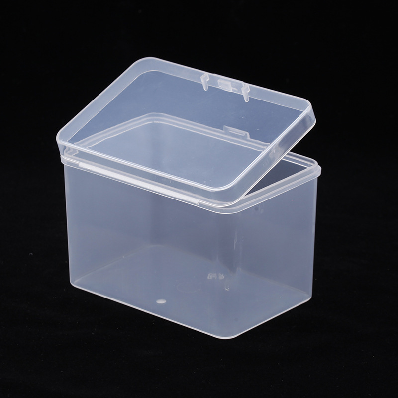 Factory Wholesale Rectangular Transparent Plastic Box Pp Plastic Box Hardware Parts with Lid Small Cardboard Storage Box Customizable Factory Wholesale Rectangular Transparent Plastic Box Pp Plastic Box Hardware Parts with Lid Small Cardboard Storage Box Customizable