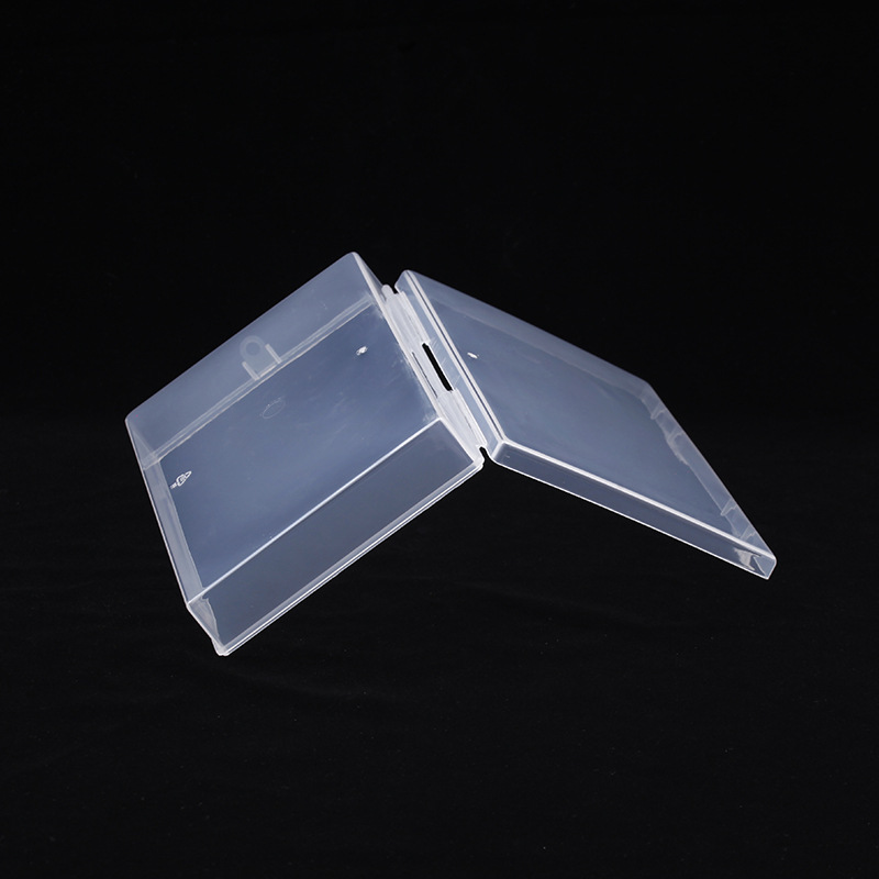 New Arrival Hot Sale Portable with Cover Mask Storage Box Transparent Plastic Box with Hook Pp Plastic Package Box