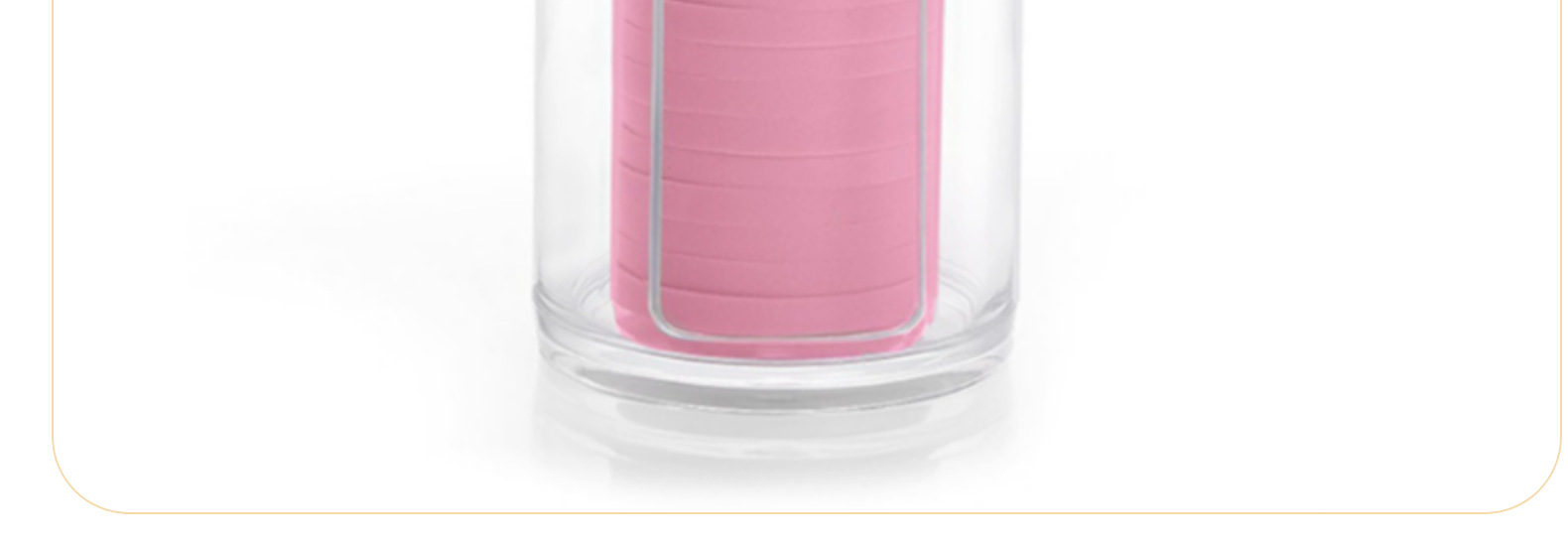 Transparent Plastic Box Facial Wipe Box Cotton Puff Powder Puff Storage Box Open round Acrylic Box