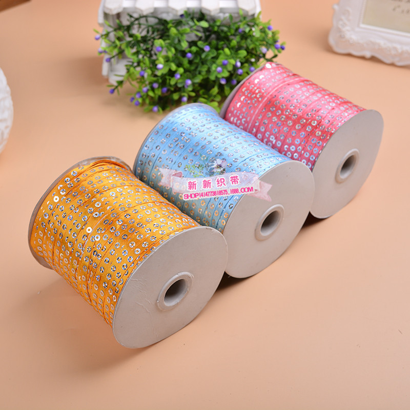 Jacquard Polyester Printed Tape Ribbon Two cm Mesh Colorful Ribbon Color Box Packaging Wedding Gifts Satin Ribbon Wholesale