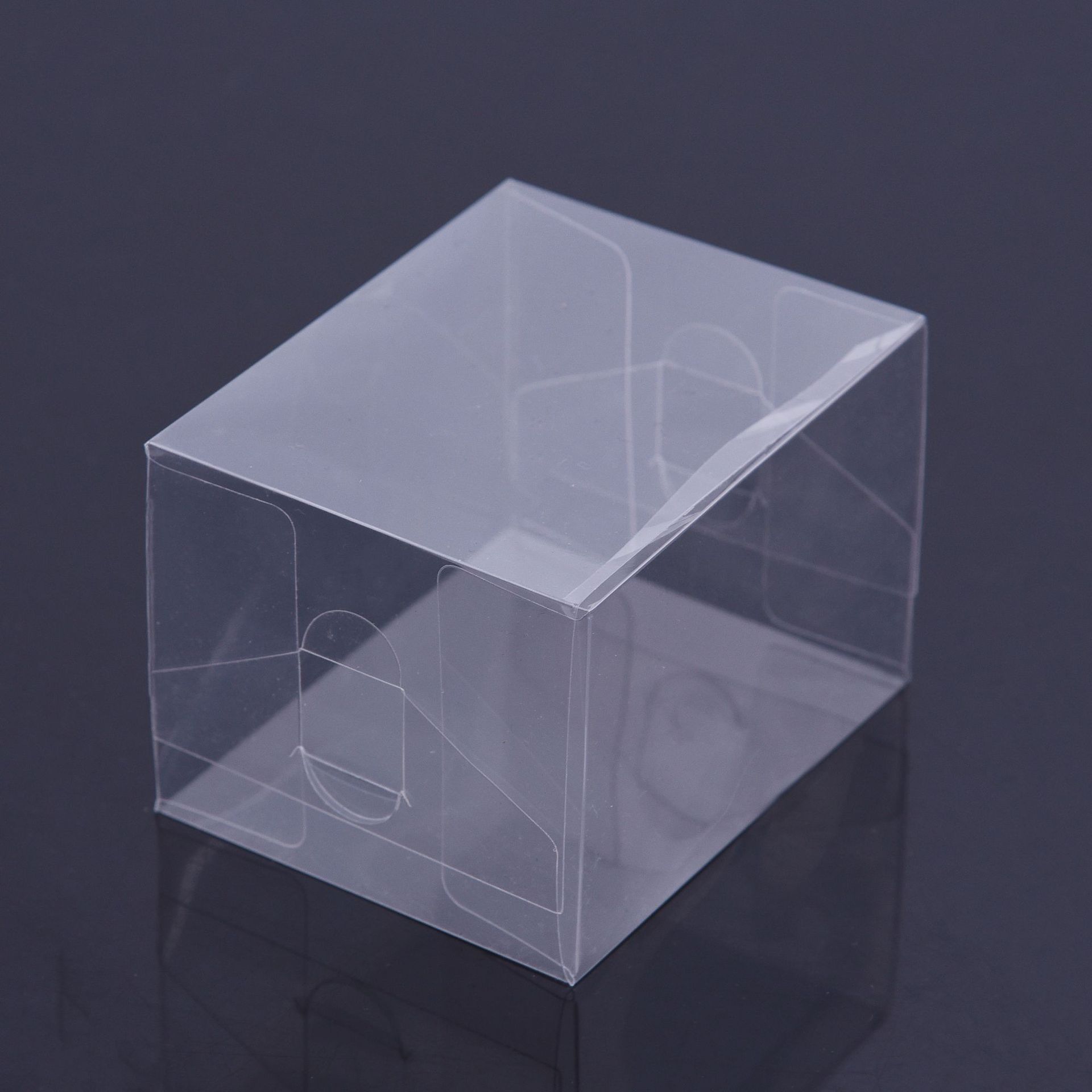 PVC packaging box PVC plastic box PP frosted folding box PET transparent plastic box
