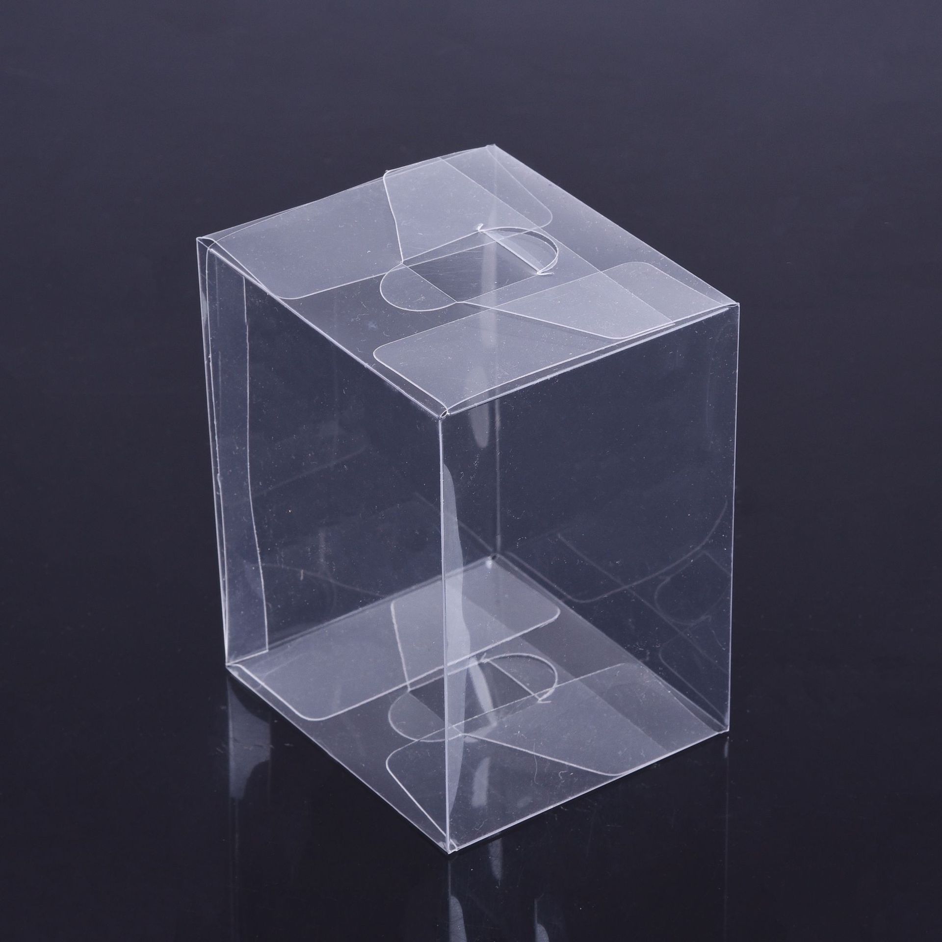 PVC packaging box PVC plastic box PP frosted folding box PET transparent plastic box