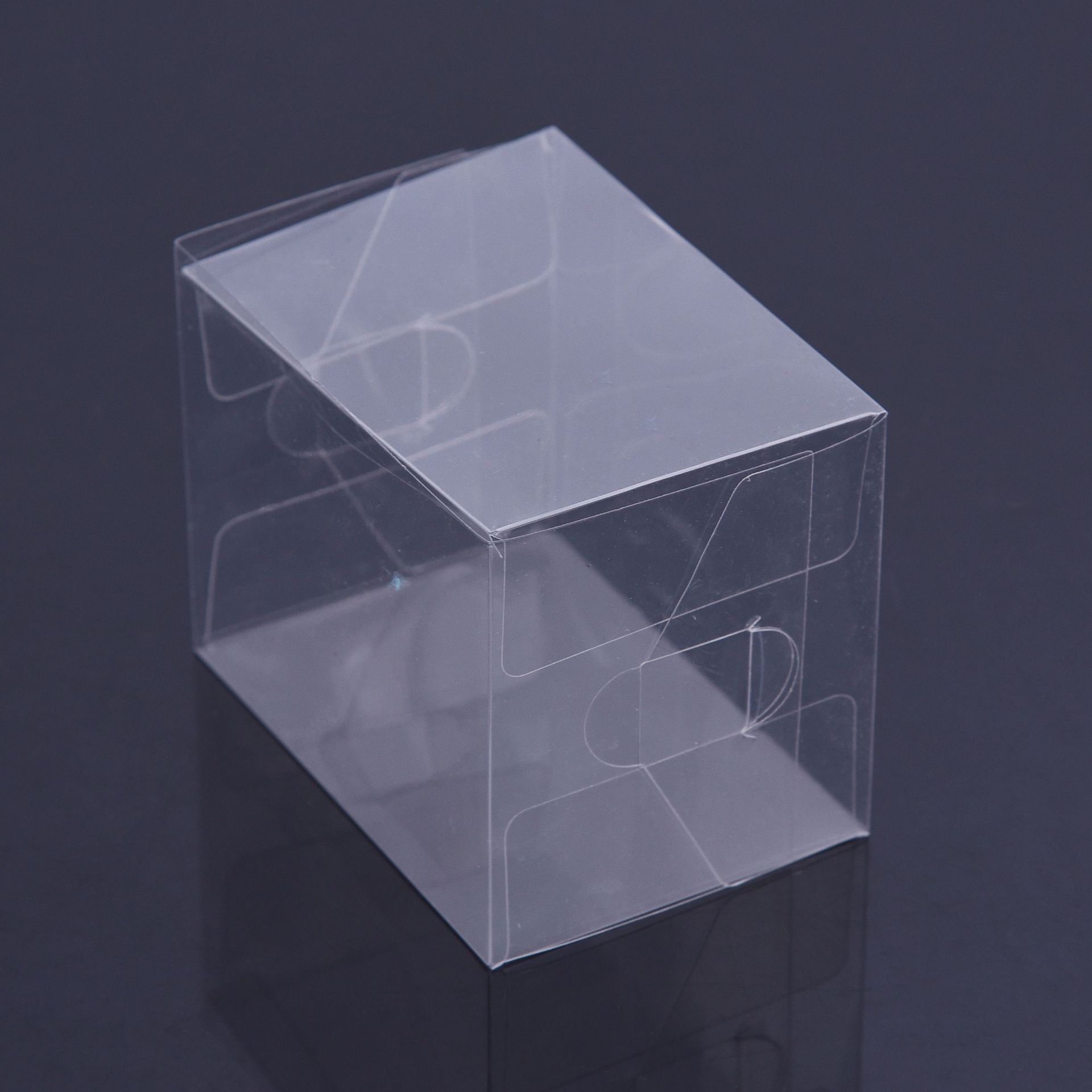 PVC packaging box PVC plastic box PP frosted folding box PET transparent plastic box