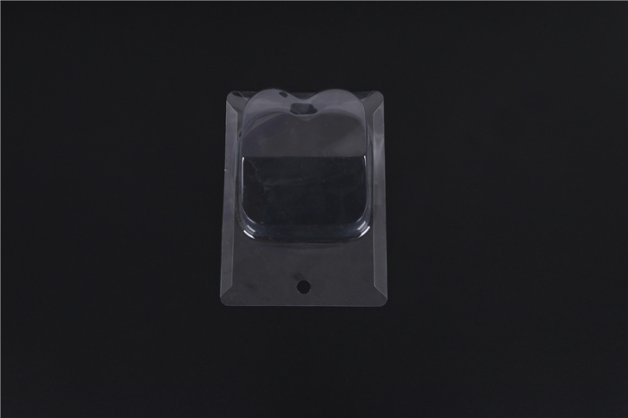 Foot model transparent plastic box packaging card box dust three-dimensional plastic box