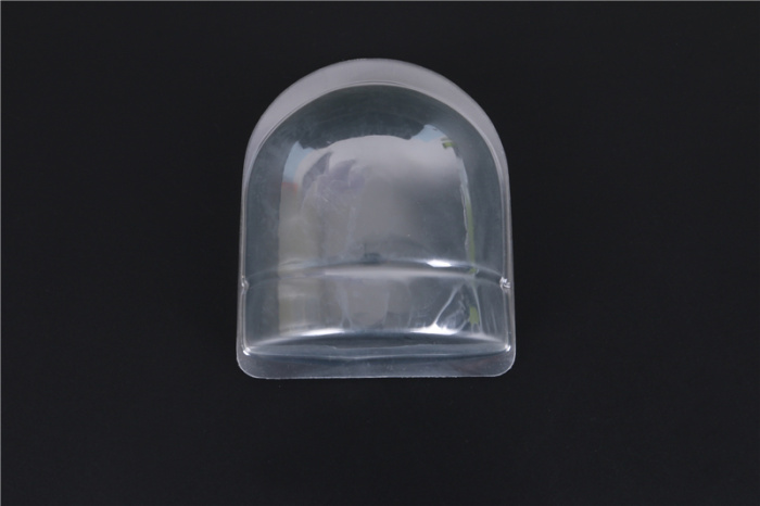 Foot model transparent plastic box packaging card box dust three-dimensional plastic box