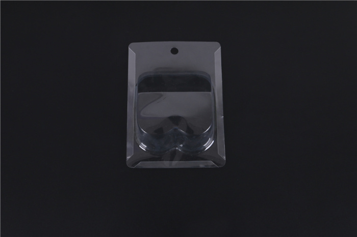 Foot model transparent plastic box packaging card box dust three-dimensional plastic box