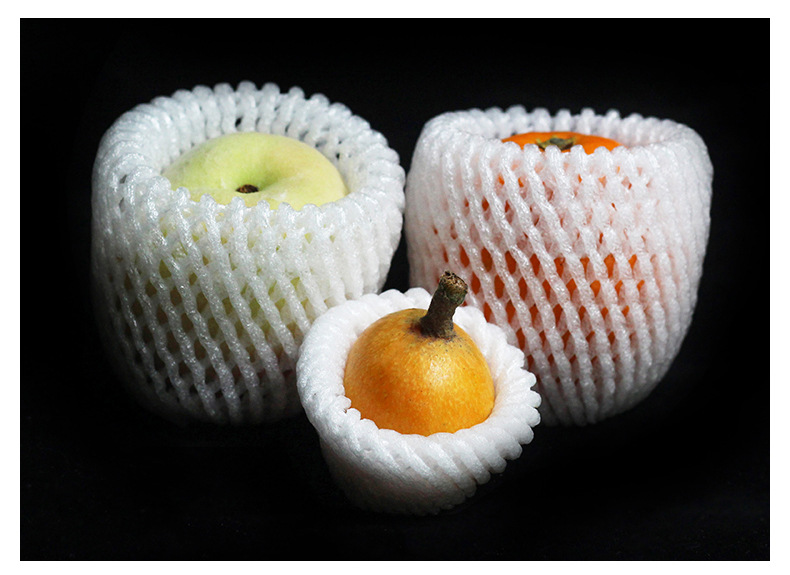 Fruit Plastic Net Cover Apple Pear Egg Macaque Peach Shockproof Foam Packaging Strawberry Thickened Protection Mesh Bag