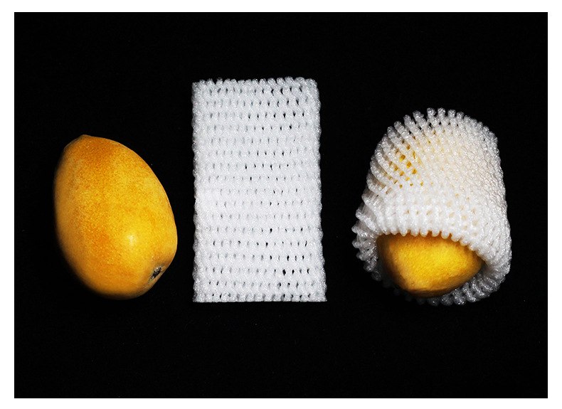 Fruit Plastic Net Cover Apple Pear Egg Macaque Peach Shockproof Foam Packaging Strawberry Thickened Protection Mesh Bag