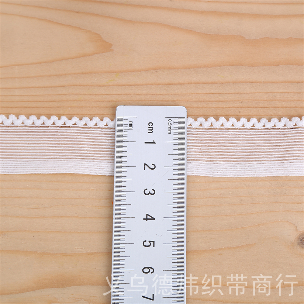 Boud Edage Belt Mesh Elastic Band High Quality Hollow Elastic Band Wedding Packaging Tape Lace Baby Hair Band Accessories
