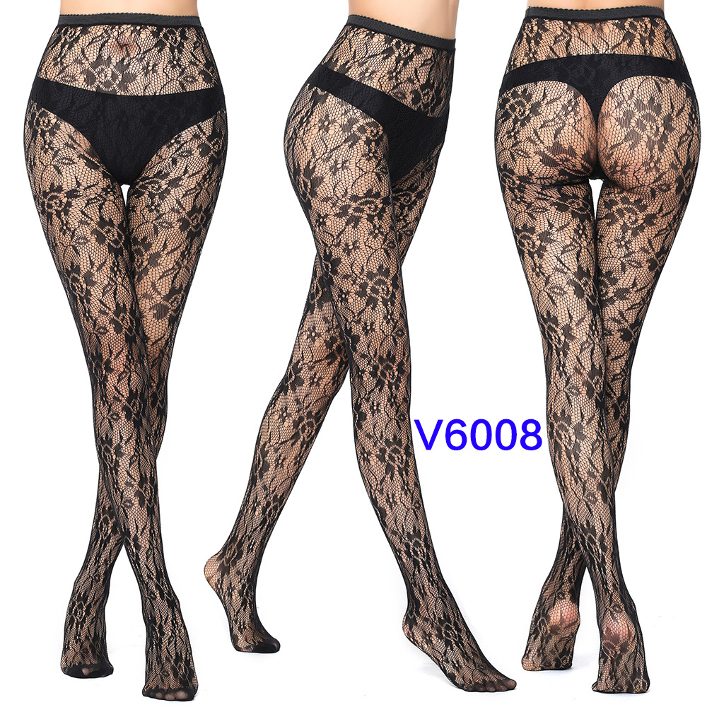 Factory Sales Mesh Stockings Sexy Stockings Bottoming Pantyhose Fishnet Eyes Jacquard Mesh Stockings Independent Packaging